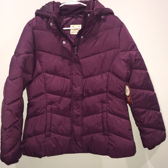 faded glory women's puffer coat